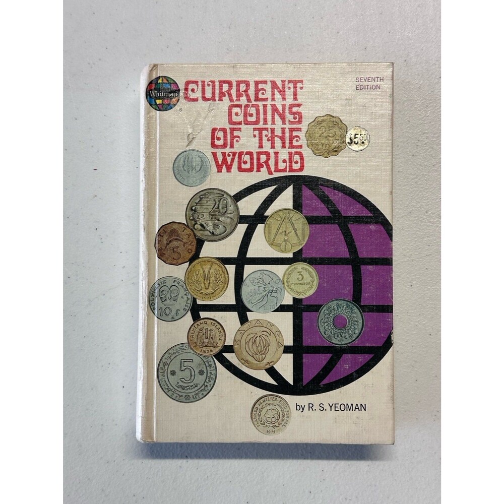 Vintage Coin Books Lot Red Book 13th 15th Coins of World Yeoman